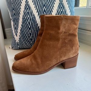 Soludos suede tan boots. Size 9.5